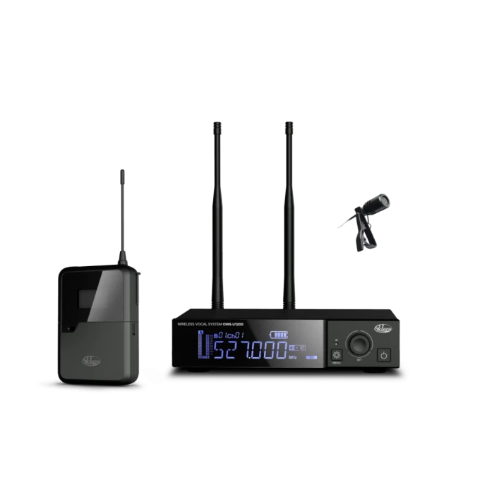 Радиосистема с поясным передатчиком и петличным микрофоном (суперкардиоидная направленность), без кейса OKTAVA OWS-U1200L01-(CYPEPKAPD.-DH)